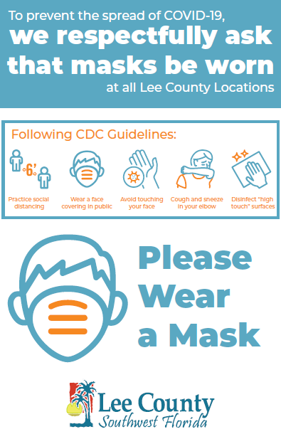 CDC Mask Guidelines Sign